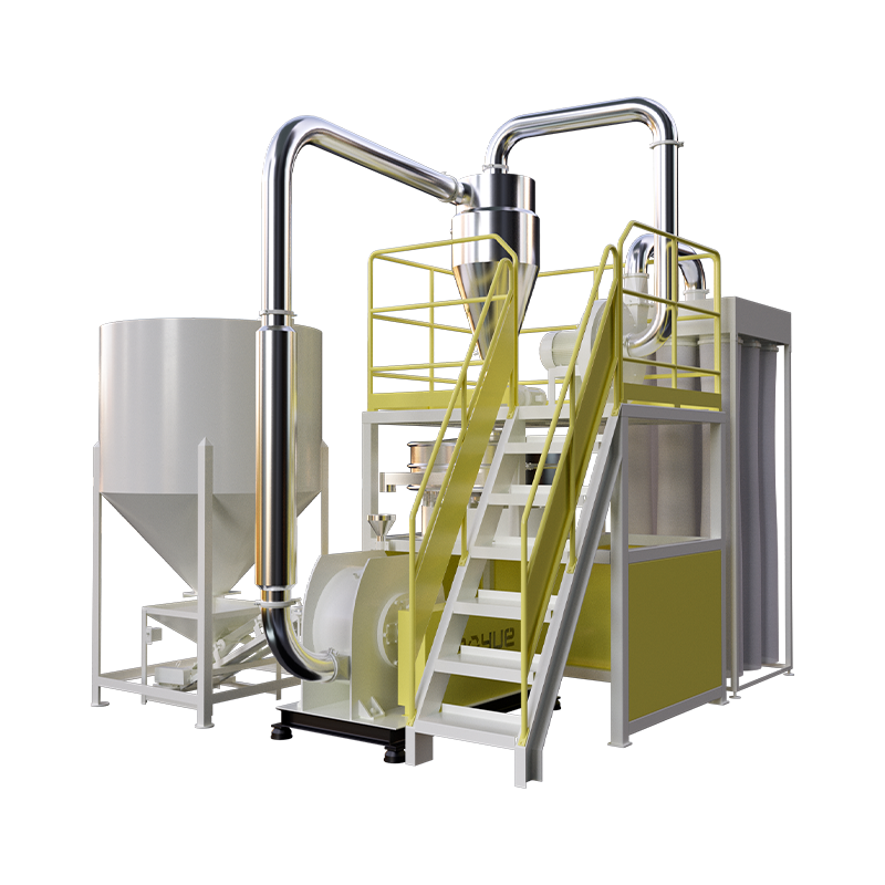 Износостойкая дробилка из ПВХ модели 850